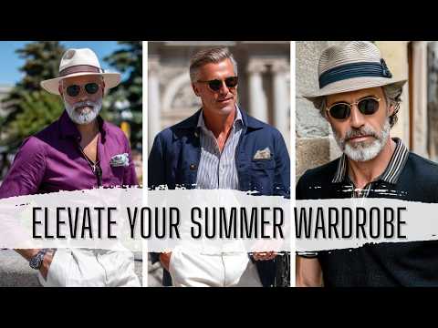 Migliora il tuo guardaroba estivo: oltre il lino per gli uomini over 40