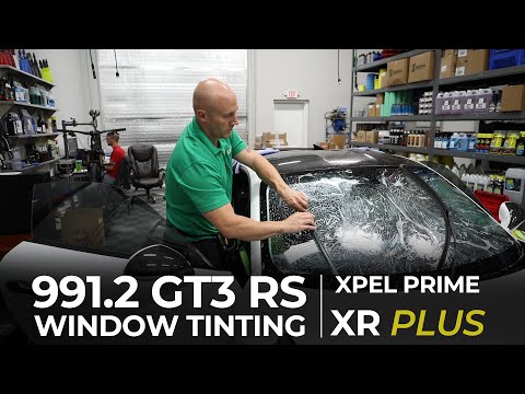 991.2 GT3 RS Xpel Prime XR Plus Window Tint - Mobile Tint Installation