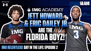Jett Howard & Eric Dailey Jr THE FLORIDA BOYZ!! Day in the Life | Relentless SZN 2 Presented by UA