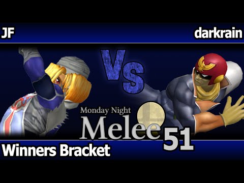 MNM 51 Melee - JF (Sheik) vs darkrain (C Falcon) - Winners Bracket