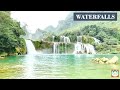 AdiTechTelugu Relaxing Music With Beautiful Waterfalls Waterfalls Video With Relaxing Music