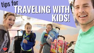 Tips For Traveling With Kids! | Jordan from Millennial Moms