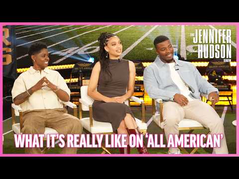 ‘All American’ Cast Extended Interview | The Jennifer Hudson Show
