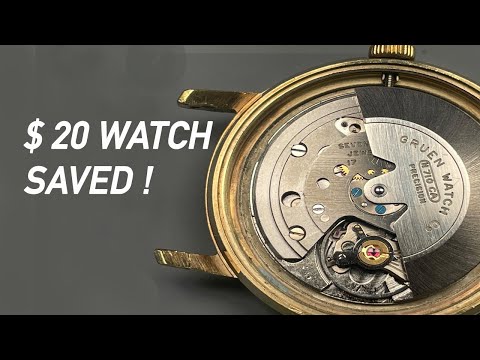 $20 Gruen Precision Watch saved !