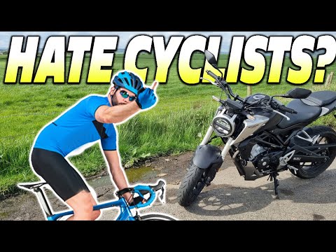 WHY DO PEOPLE HATE CYCLISTS?!? (A CONTROVERSIAL MOTOVLOG!)