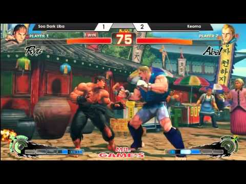 LoF - USF4 - Soa Dark Liba( Ryu )Vs Keoma(Abel)