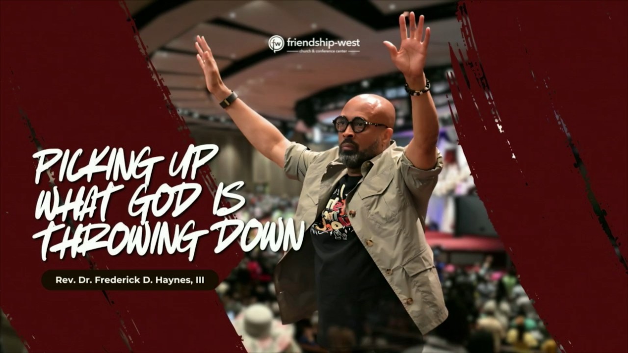 PICKING UP WHAT GOD IS THROWING DOWN