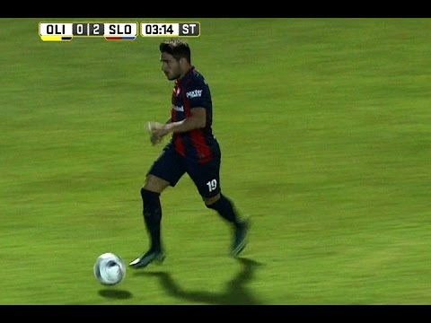 Con un doblete de Blandi San Lorenzo derrotó a Olimpo y lidera la Zona 1 del Campeonato 2016