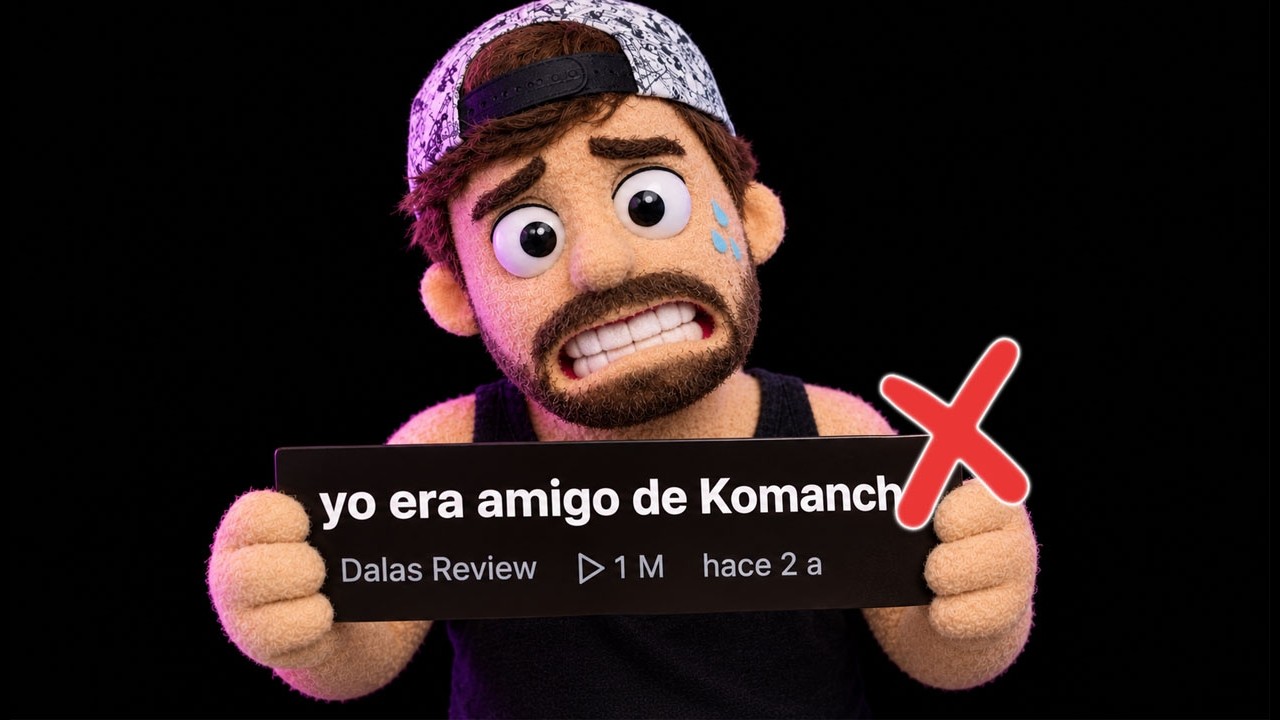 DALAS CAMBIA EL TÍTULO DEL VÍDEO DE KOMANCHE Y HACE EL RIDÍCULO