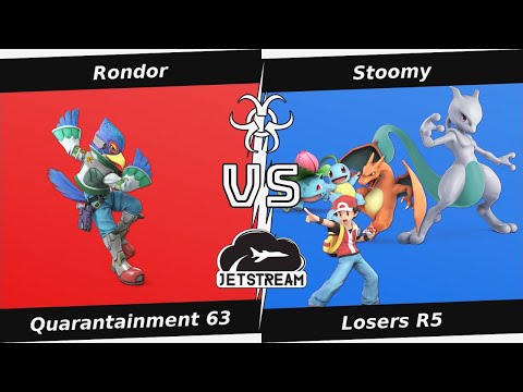 Quarantainment 63 Losers R5 - Rondor (Falco) Vs Stoomy (PKM Trainer, Mewtwo) - SSBU