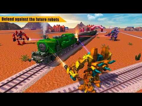 Futuristic Train Transformation Robot Wars Android Gameplay FHD