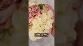 Don&#39;t throw away old artificial flowers! They will be as good as new in no time