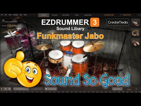 EZ Drummer 3  Sound Library | Funkmaster Jabo EZX | Support  Pro Tools - Cubase