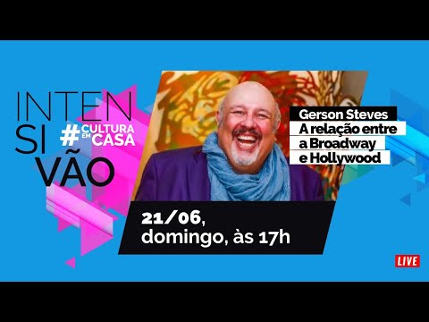 Live 56 Gerson Steves Intensivão CulturaEmCasa 21/06