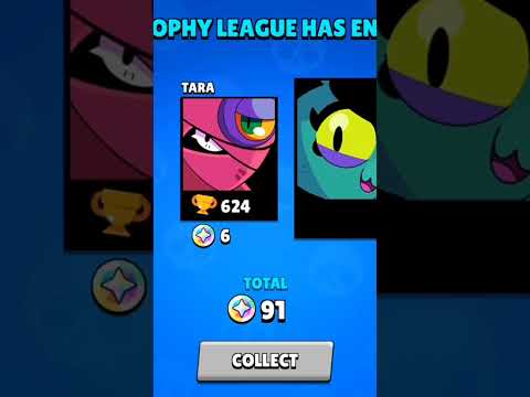 My Trophy League Reward✅️ -🏆 #brawlstars #shots #gaming #season18