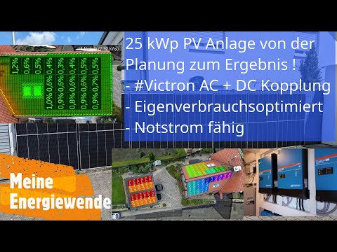 #PV system: from planning to completion! Optimized for self-consumption + #Victron #emergency power
