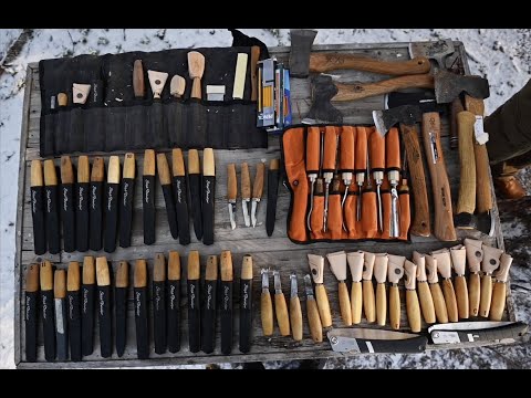 Wood carving workshop in the arctic