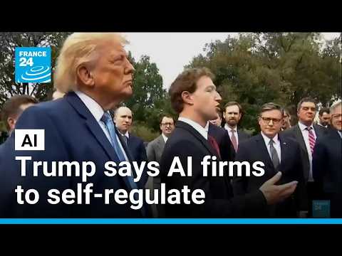Trump puts trust in AI bosses to 'police themselves'