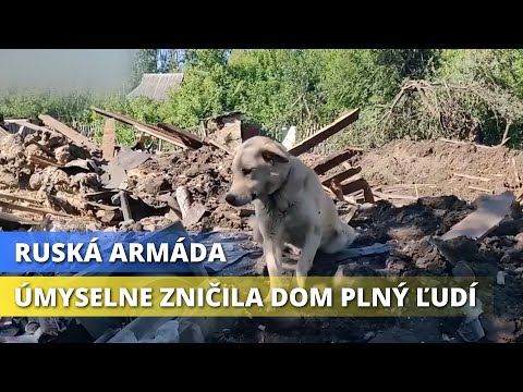 VOJNA NA UKRAJINE – Muž sa pokúsil zastaviť kolónu tankov