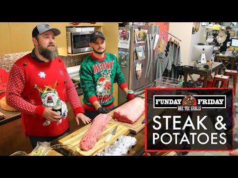Funday Friday Week 74 • How to Sear Steak & Potatoes | REC TEC Grills