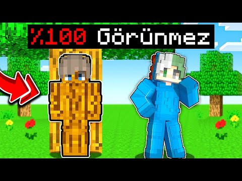 SAKLAMBAÇTA ARKADAŞIMI HİLE YAPARAK TROLLEDİM - Minecraft