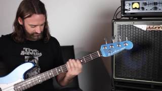 Video thumbnail for Pete Griffin plays through the Ashdown ABM-600 EVO 4 bass head- pick style by Ashdown Engineering