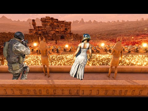 5 million Monsters Attacked on pyramid city | Ultimate Epic Battle Simulator 2 | UEBS 2