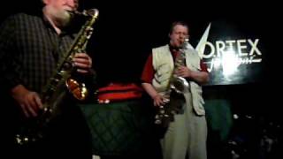 Evan Parker with the Deep Joy Trio  Vortex 25.2.2010