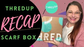 I Net $300+ Selling Used Scarves | ThredUP DIY Scarf Box Update | How to Make 5-8x Your Investment?