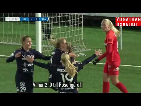 Rosengard vs Brann 3-1 Women’s Champions League Qualification Goals Highlights Resumen 2022 HD
