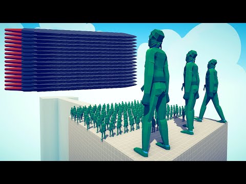 NINJA ARMY vs EVERY GOD - Totally Accurate Battle Simulator TABS