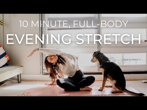 10-Minute Everyday Bedtime Yoga | Gentle Full-Body Stretches to Reduce Anxiety and Prepare for Sleep