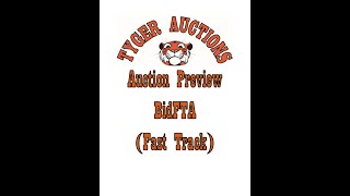 Auction Preview, BidFTA or Fast Track, March 6th