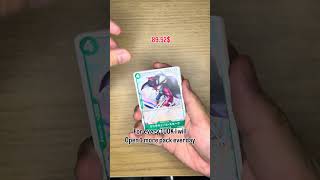 Day 37 of opening One Piece TCG until I get Manga Rare