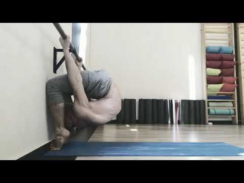 Stretching in yoga @yuriuz River #backband #contortion