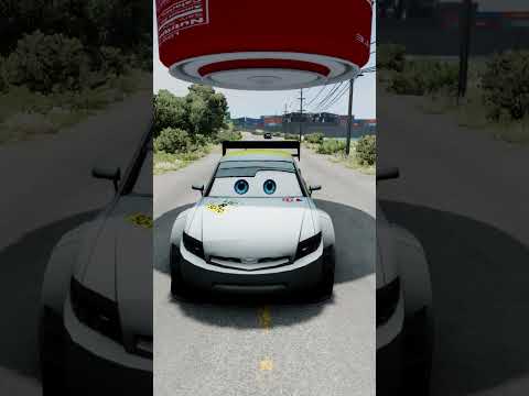Pixar Cars Cola Bollard Crush – BeamNG.drive