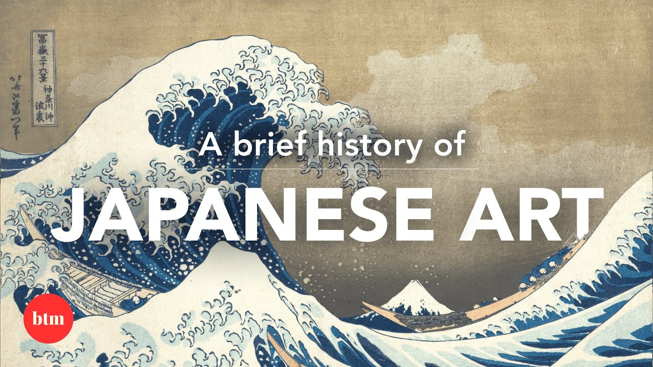 What type and style of paintings were influenced by the art of Japan?