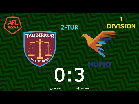 1-division. 2-tur TADBIRKOR - HUMO 0:3 (28.03.2021)