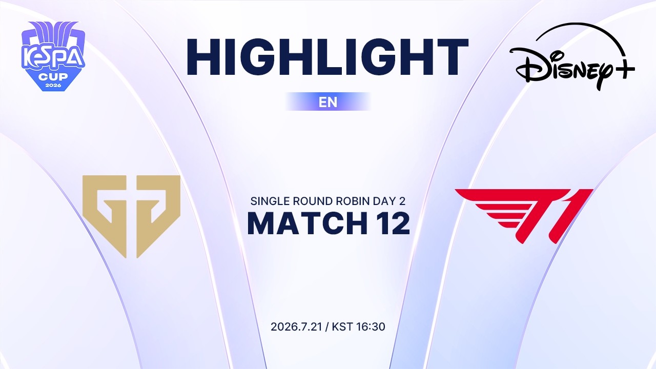 GEN vs T1 HIGHLIGHT | MATCH 12 | 2026 LoL KeSPA CUP