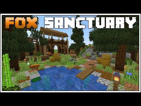 How to build a Fox Sanctuary in Minecraft [Minecraft Tutorial]