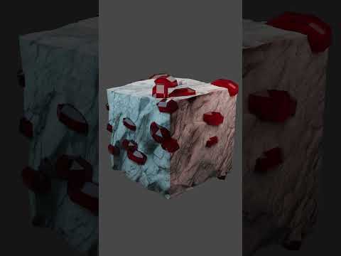 JonathanCGI - Redstone Block in Blender
