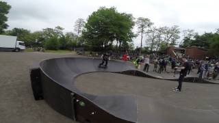 Pumptrack + Vans Demo at North Brigade