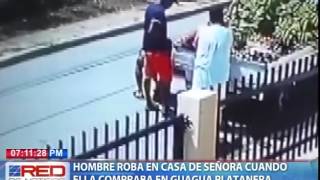 Hombre roba en casa de señora cuando ella compraba en guagua platanera
