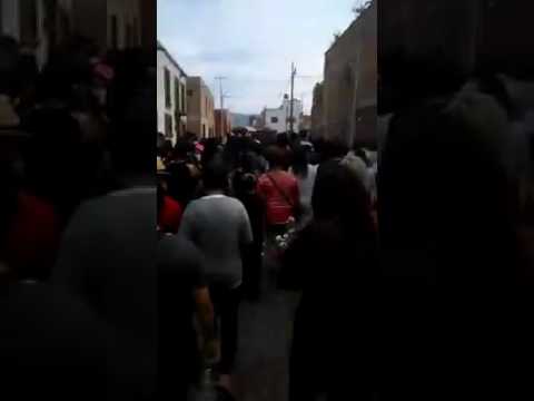 Entierro del comandante tacha con banda 11/04/2016