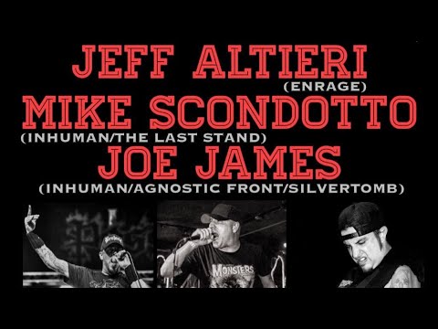 The NYHC Chronicles LIVE! Ep. #201 Jeff Altieri (Enrage), Mike Scondotto & Joe James (Inhuman)