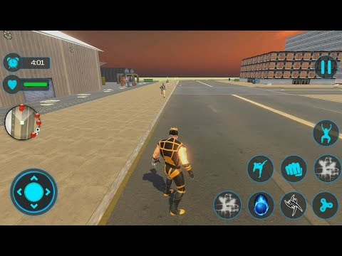 Flying Panther SuperHero Crime City Fight | Panther Hero City Battle - Android GamePlay