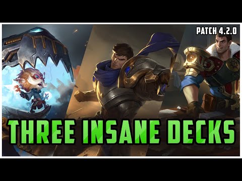3 BEST Legends of Runeterra Decks Early Patch 4.2.0 - LoR Meta Report