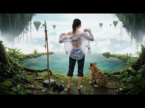 Part 11 - A Girl Alone Surviving In The Forest – Discover the Island Floating in the Sky