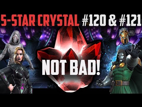 5-Star Crystal Opening #120 & #121 - Marvel Contest of Champions