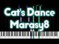 Hatsune Miku - Cat's dance | MIDI piano. 